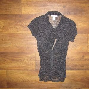 Charlotte Russe Black White Size Small